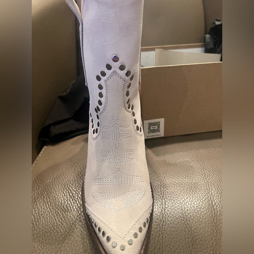 Zadig&Voltaire Cara High Suede Boots in Flash- new in the box- never worn.